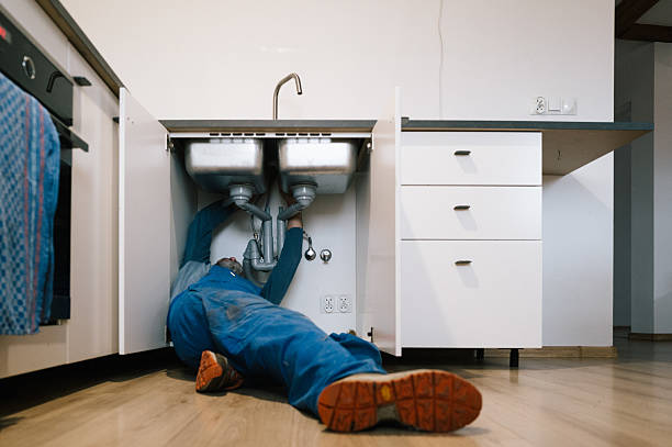 Professional Plumbing technician working in Pineville, NC